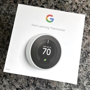 Google Nest Learning Smart Wi-Fi Thermometer - White